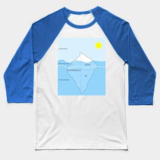 Iceberg of the Mind Baseball T-Shirt